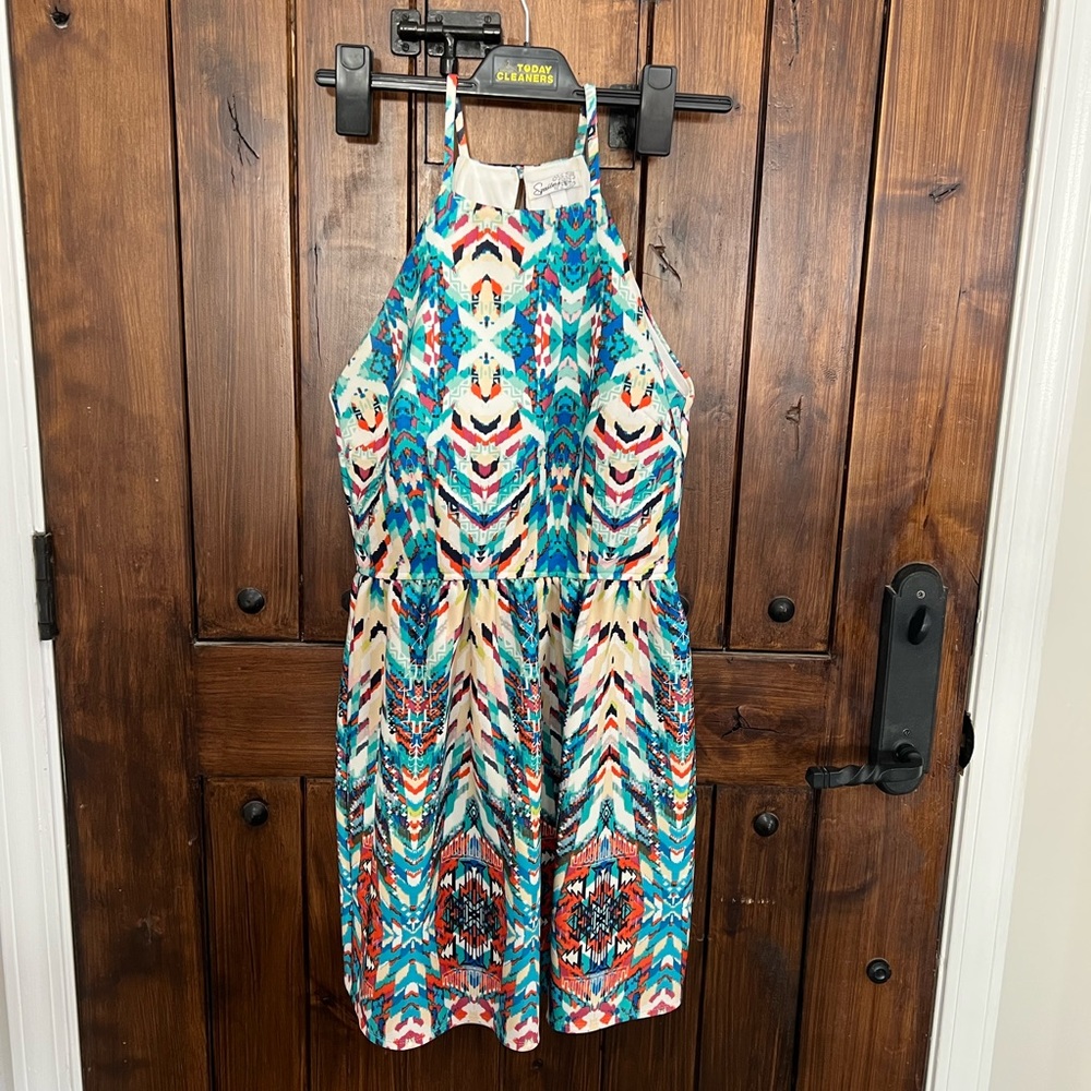 Colorful summer dress